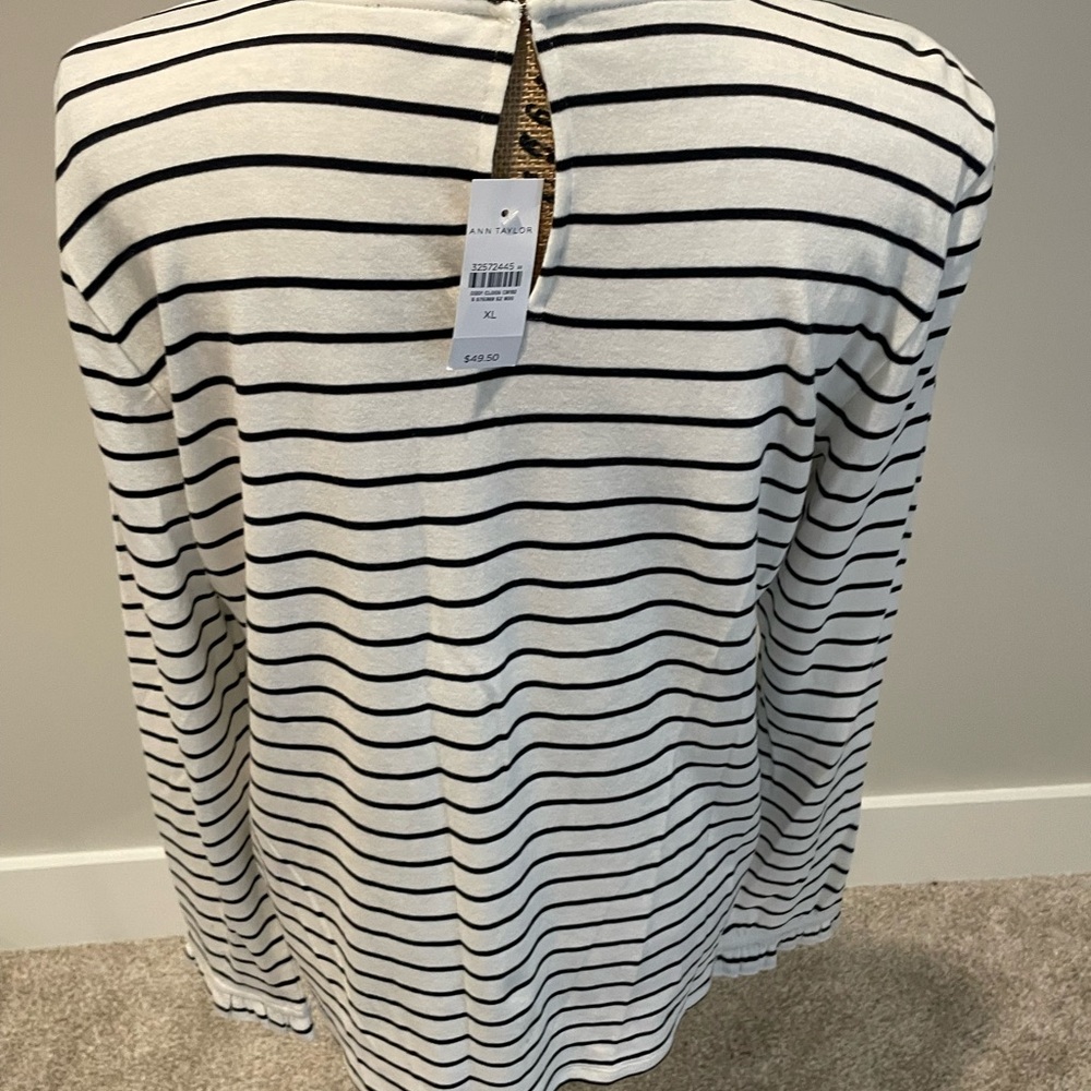 Ann Taylor Ruffle Top - Picture 3 of 9